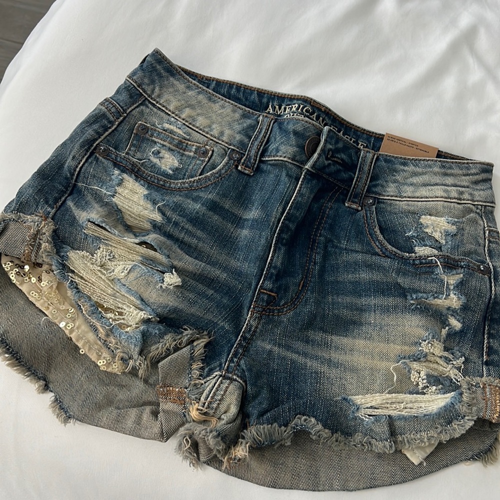 American eagle outfitters Short size 0 never use with tags